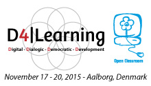 D4|Learning Conference, Noveber 17-20, 2015 - Aalborg, Denmark