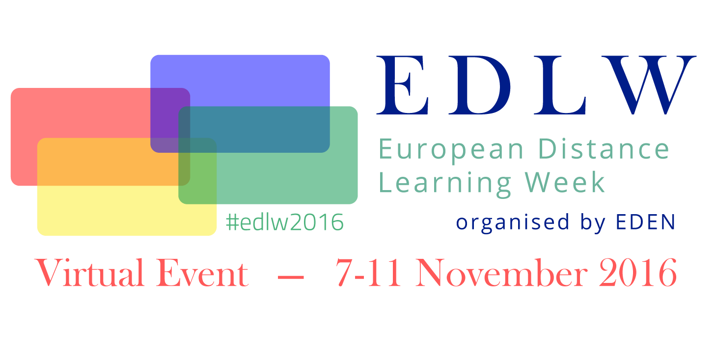 European Distance Learning Week event banner